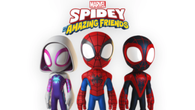 spidey friends line up
